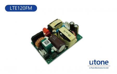LTE120FM シリーズオープンフレームAC-DC電源 - 120W 単出力スイッチング電源（オープンフレーム）