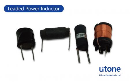 Indutor de potência com terminais - Indutores com núcleo de haste ou núcleo de tambor (núcleo de bobina) em posição vertical ou horizontal.
