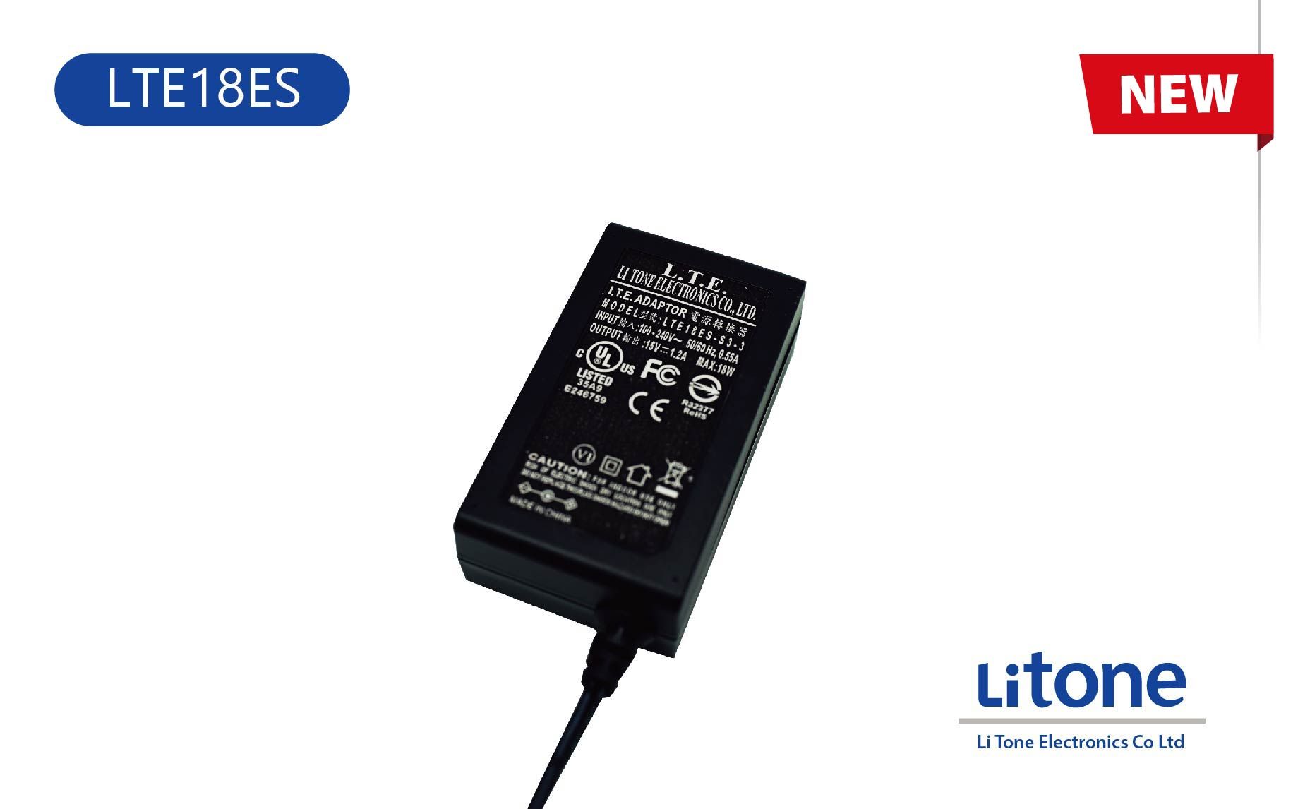 LTE18ESシリーズ AC/DC スイッチング電源 デスクトップ - High quality