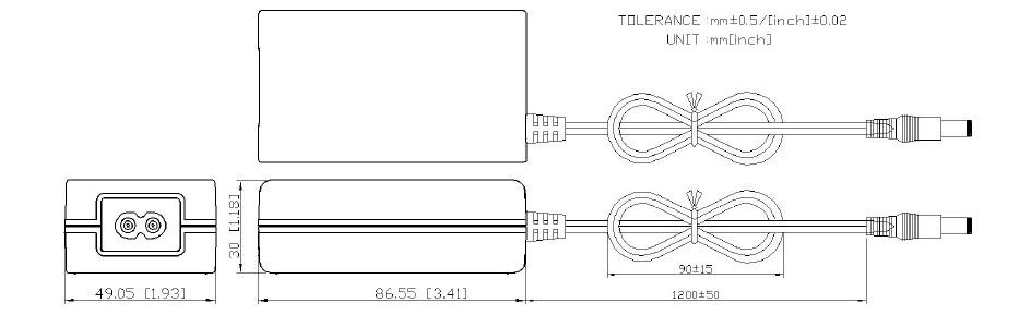 24W AC/DC Desktop Adapter, High Frequency Transformer Manufacturer