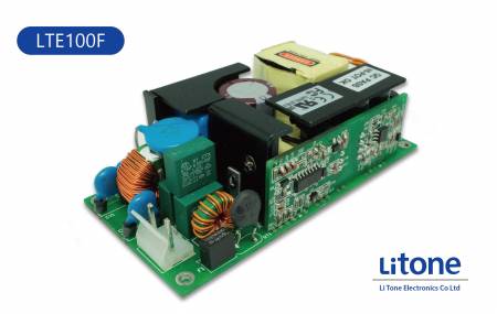 LTE100F シリーズオープンフレームAC-DC電源 - 100W 単出力スイッチング電源（オープンフレーム）