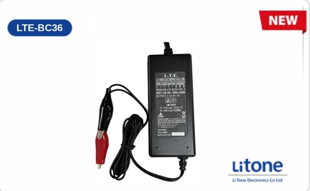 36W 12V Blei-Säure-Batterieladegerät - 36W AC-zu-DC-Batterieladegerät