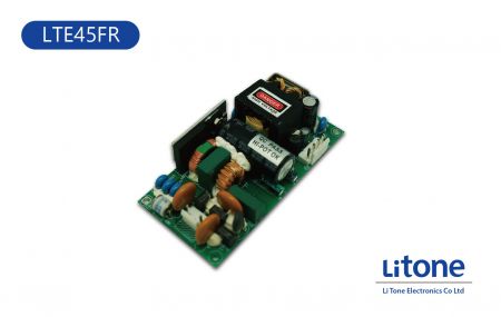 LTE45FR シリーズオープンフレームAC-DC電源 - 45W 単出力スイッチング電源（オープンフレーム）