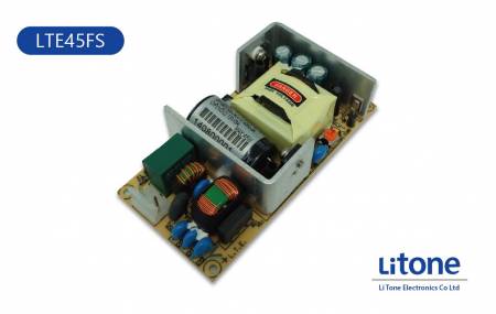 LTE45FS シリーズオープンフレームAC-DC電源 - 45W 単出力スイッチング電源（オープンフレーム）