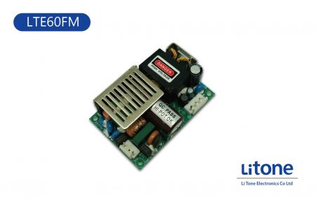 LTE60FM シリーズオープンフレームAC-DC電源 - 60W 単出力スイッチング電源（オープンフレーム）
