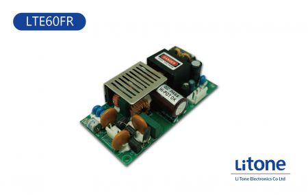 LTE60FR シリーズオープンフレームAC-DC電源 - 60W 単出力スイッチング電源（オープンフレーム）