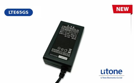 Serie LTE65GS - Adaptador de escritorio AC/DC de 65W